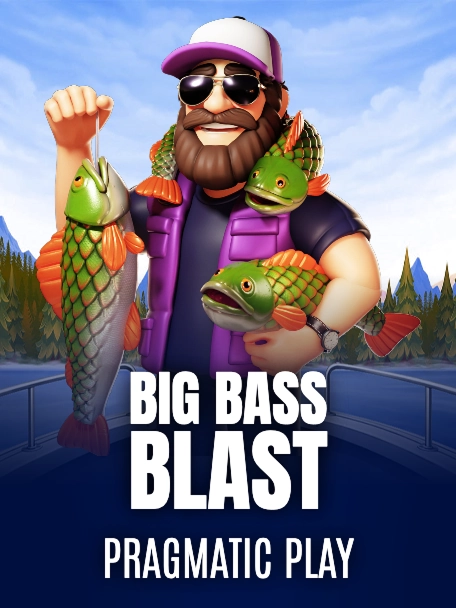 Big Bass Blast fisherman holding fish