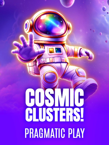 Cosmic Clusters astronaut floating in space