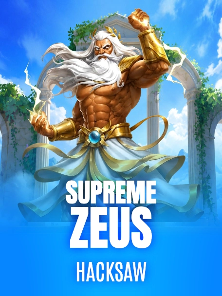 Supreme Zeus god with lightning