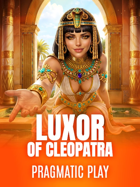 Luxor of Cleopatra queen in golden jewellery