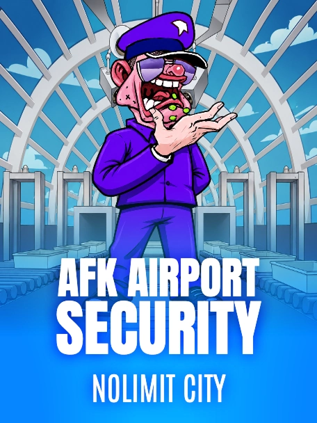 AFK Airport Security guard with tongue out